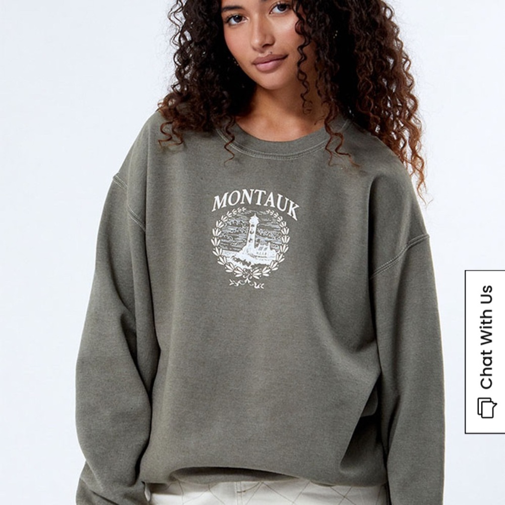Montauk Olive Green Sweater